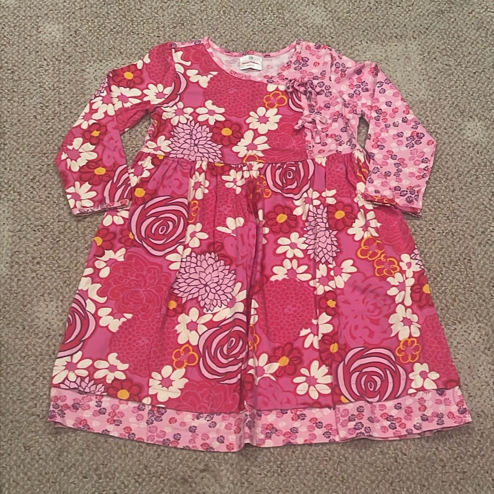 Hanna Andersson Girls Dress Size 120 (6/7)